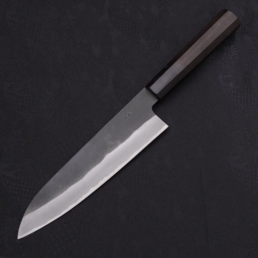 牛刀 青紙2号 黒打 龍 黒檀水牛柄 210mm – MUSASHI