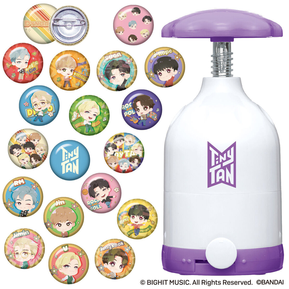 Canバッチgood! TinyTANセット | TinyTAN フィギュア | アニメグッズ