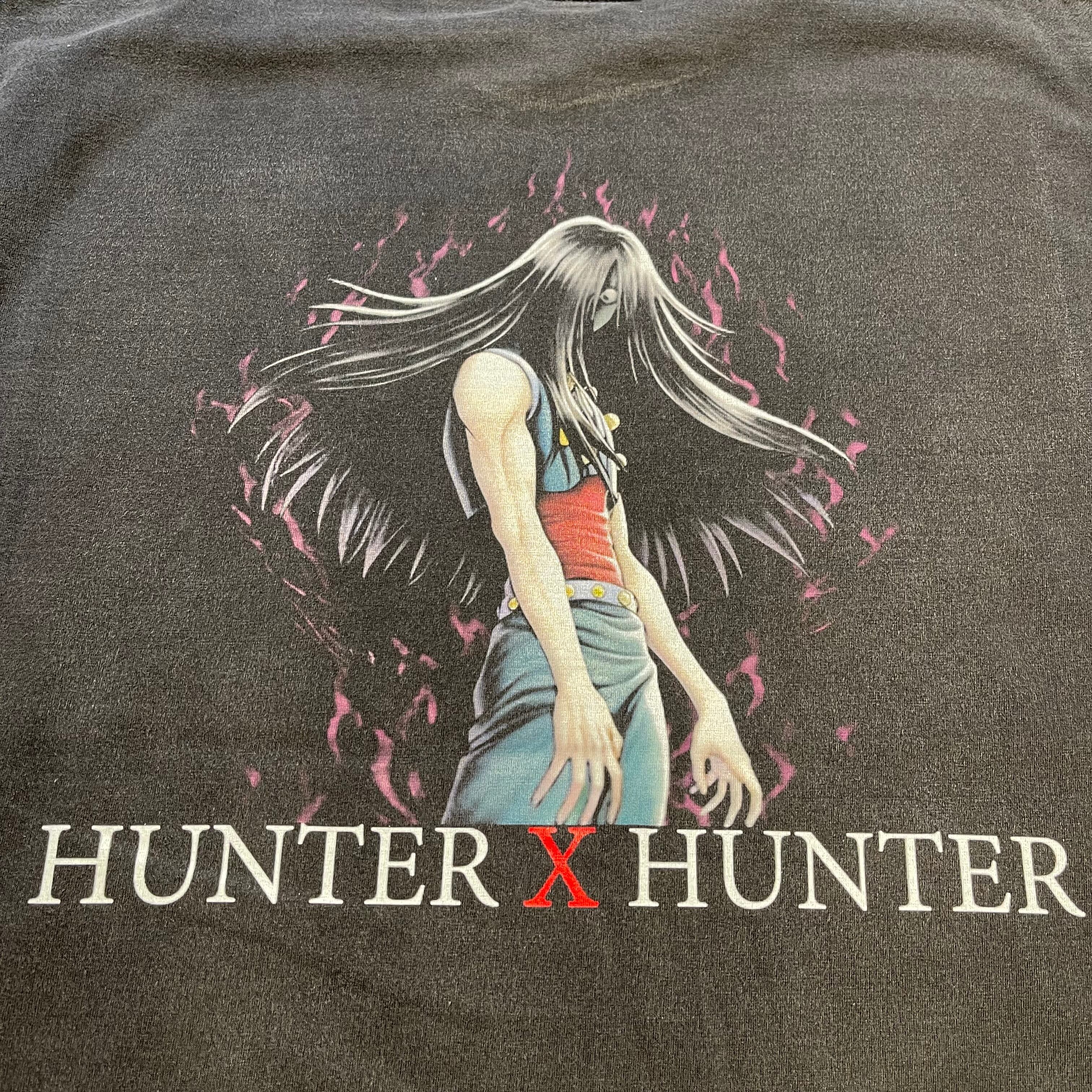 00's ハンターハンター イルミ アニメTシャツ 両面プリント | 古着屋DIGDIG
