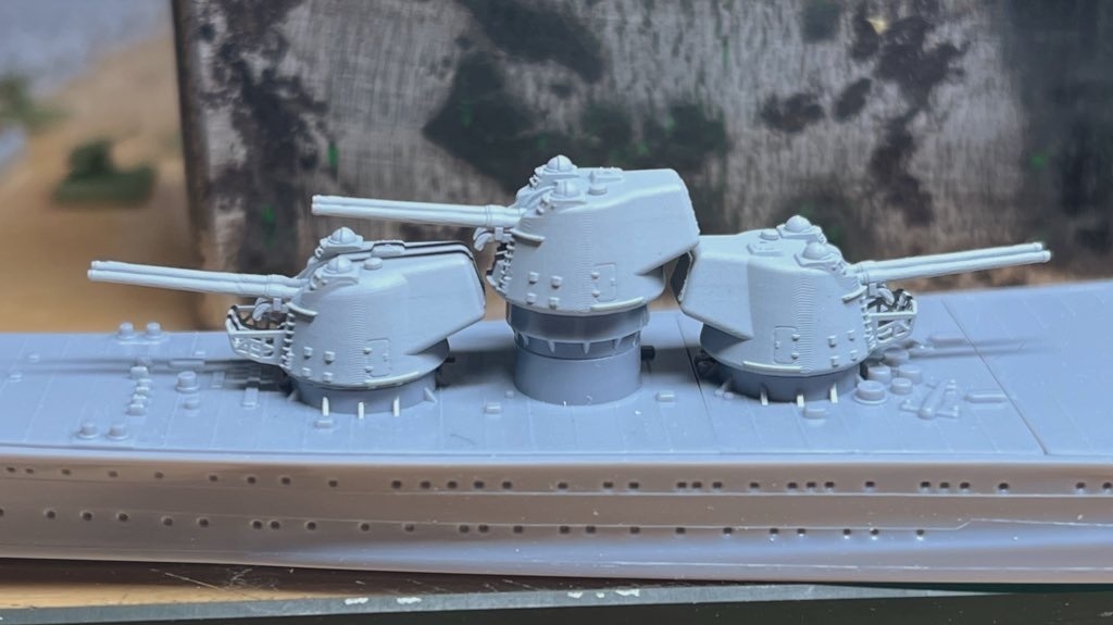 1/700 6inch連装速射砲セット(架空兵装) - あひる工廠 - BOOTH