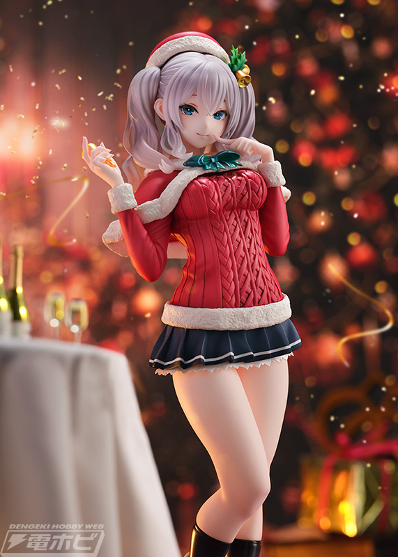 悪戯っぽい笑顔が可愛い！『艦これ』鹿島がクリスマス衣装でフィギュア