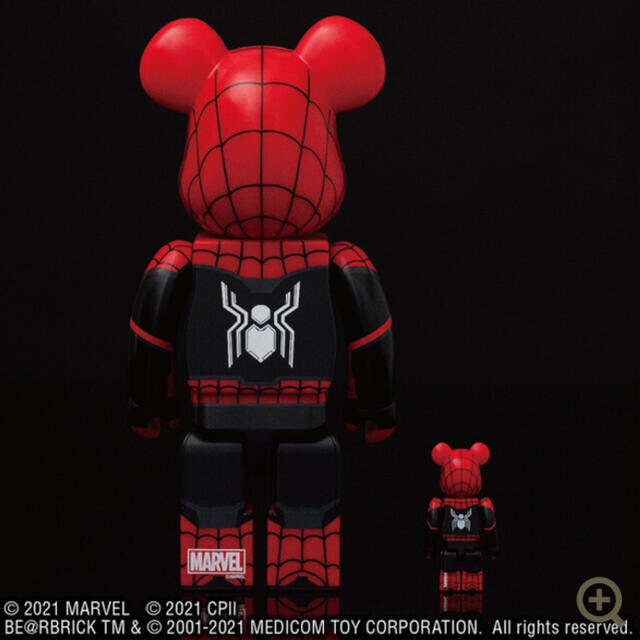 MEDICOM TOY - ベアブリック スパイダーマン アップグレードスーツ 100