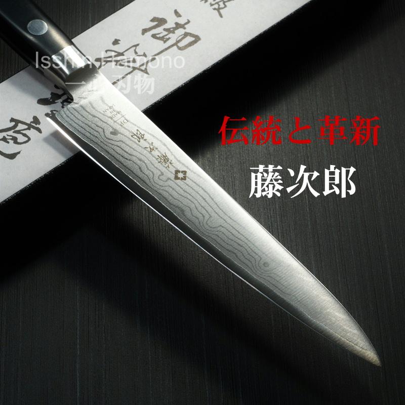 藤次郎 ペティナイフ 150mm V金10号 CLASSICダマスカス 37層ダマスカス