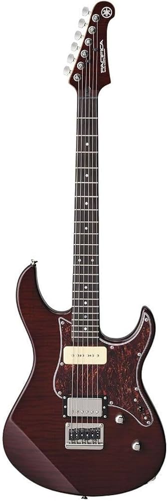 Amazon.com: Yamaha Pacifica PAC611HFM RB Solid-Body Electric