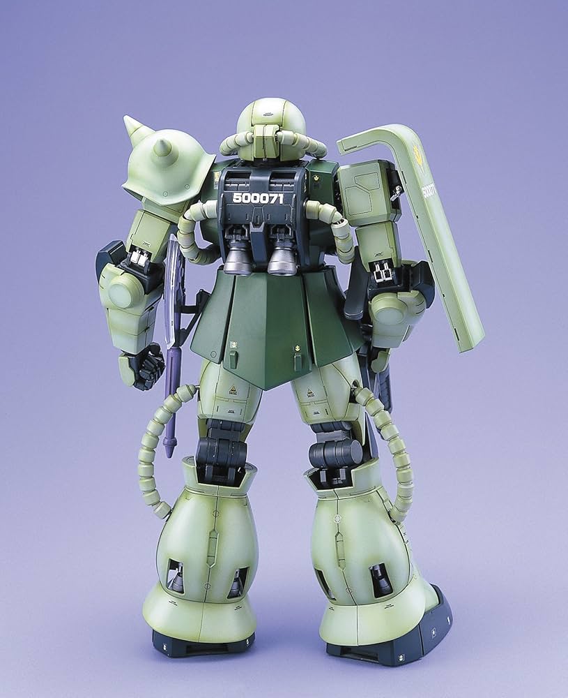 Amazon.com: Bandai Hobby MS-06F Zaku II Mobile Suit Gundam Perfect