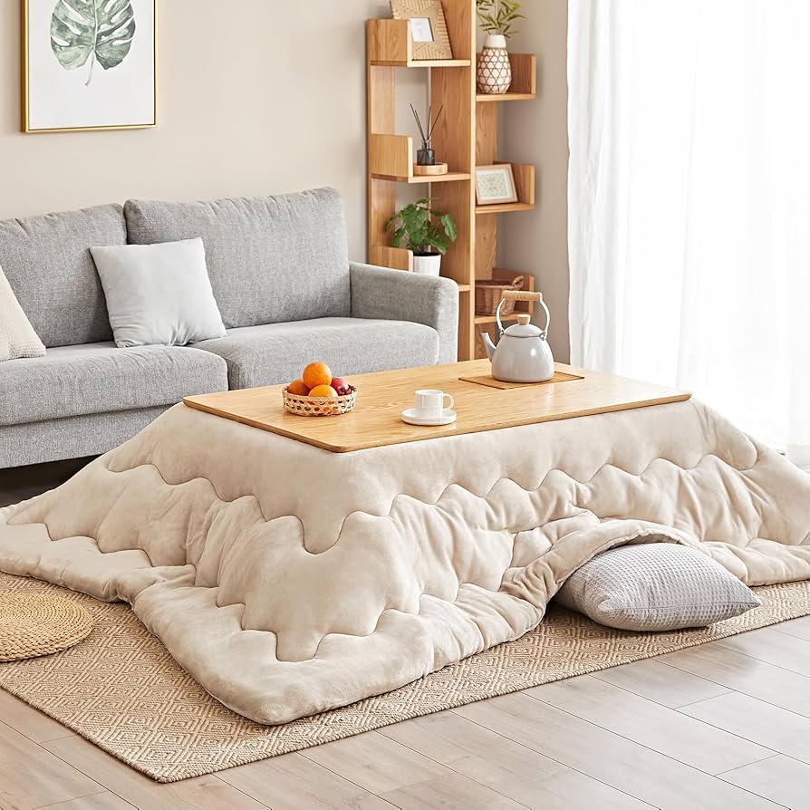 Amazon｜Hansleep こたつ布団 長方形 単品185×235cm フランネル 中綿