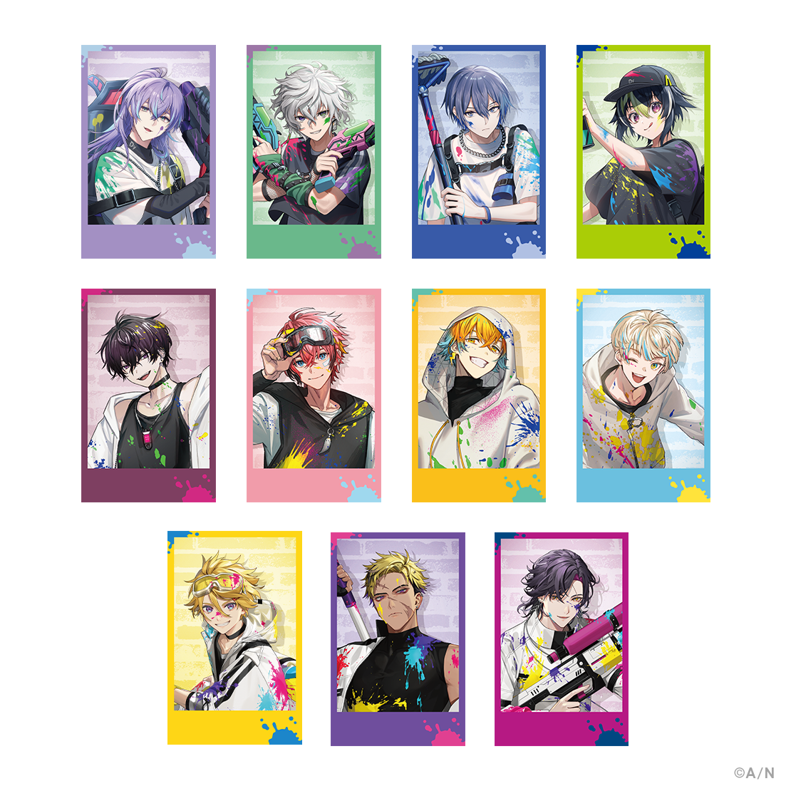 NIJISANJI ＆ NIJISANJI EN HEROES 1st Anniversary】ランダムチェキ風