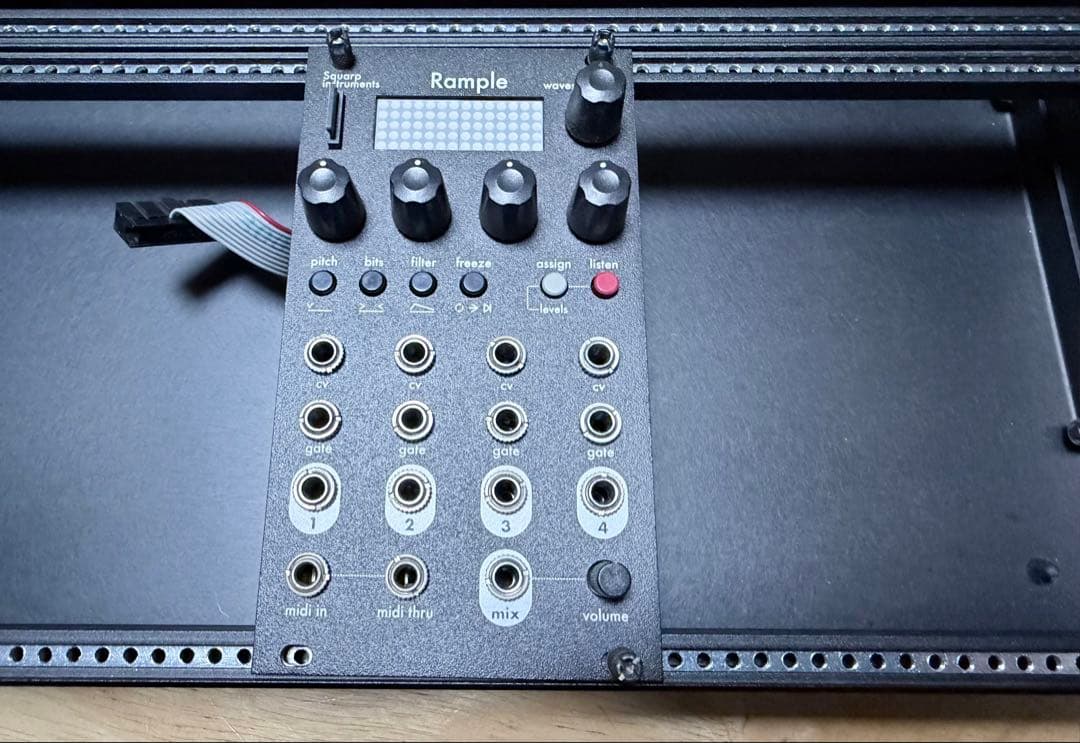 Squarp Instruments Rample モジュラーシンセ　サンプラー squarpinstruments_rample-