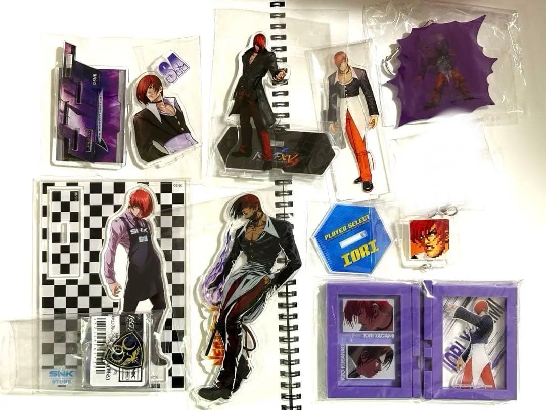 KOF 八神庵 アクリルスタンド アクリルキーホルダー まとめ売り B 〇。新商品情報 。〇 『THE KING OF FIGHTERS '98』 京＆庵セリフ入り